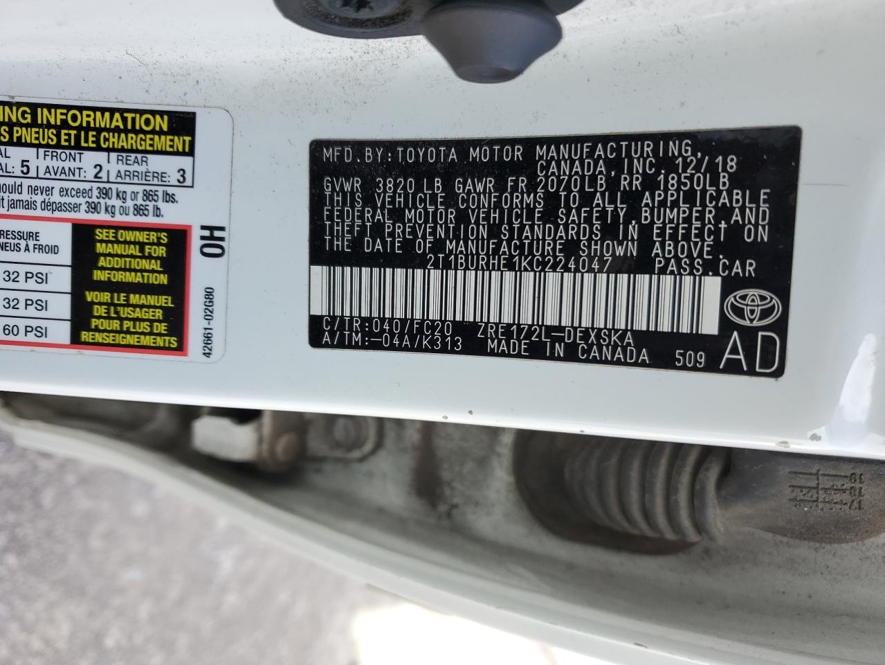 2019 Toyota Corolla - Image 13