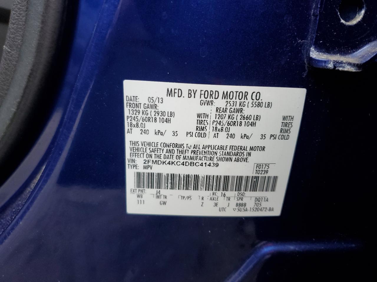 2013 Ford Edge - Image 15