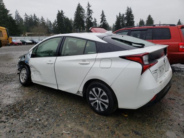  TOYOTA PRIUS 2021 Белы