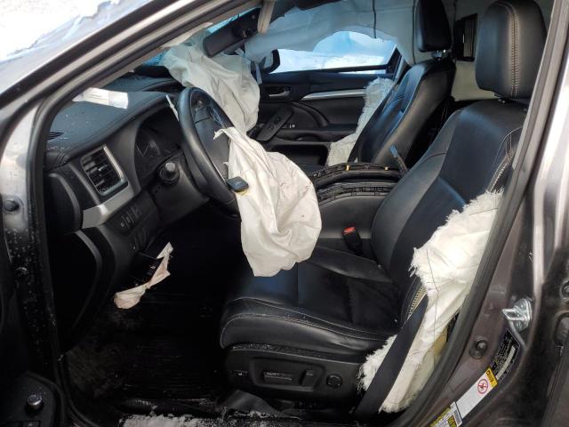  TOYOTA HIGHLANDER 2018 Szary
