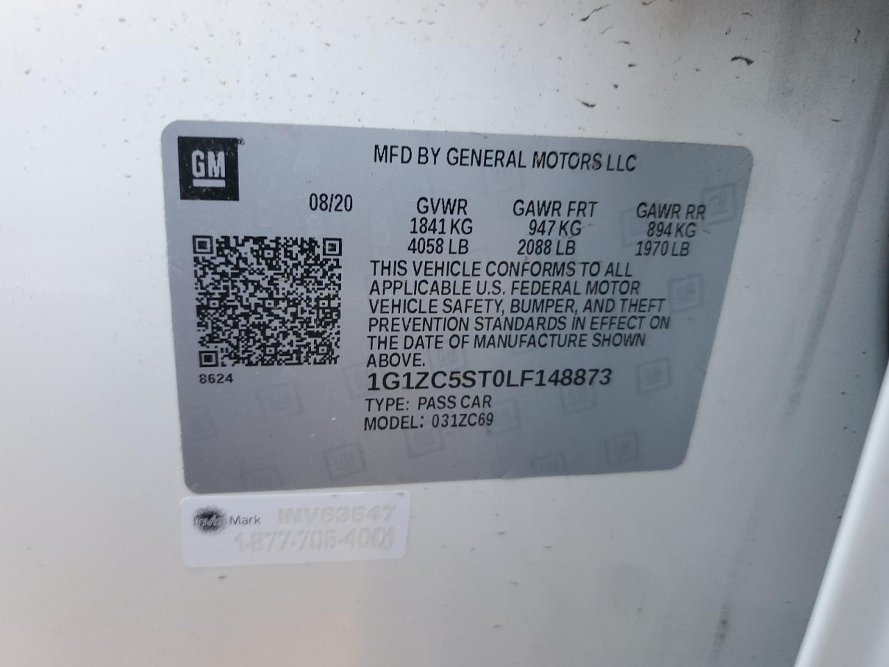 2020 Chevrolet Malibu - Image 12