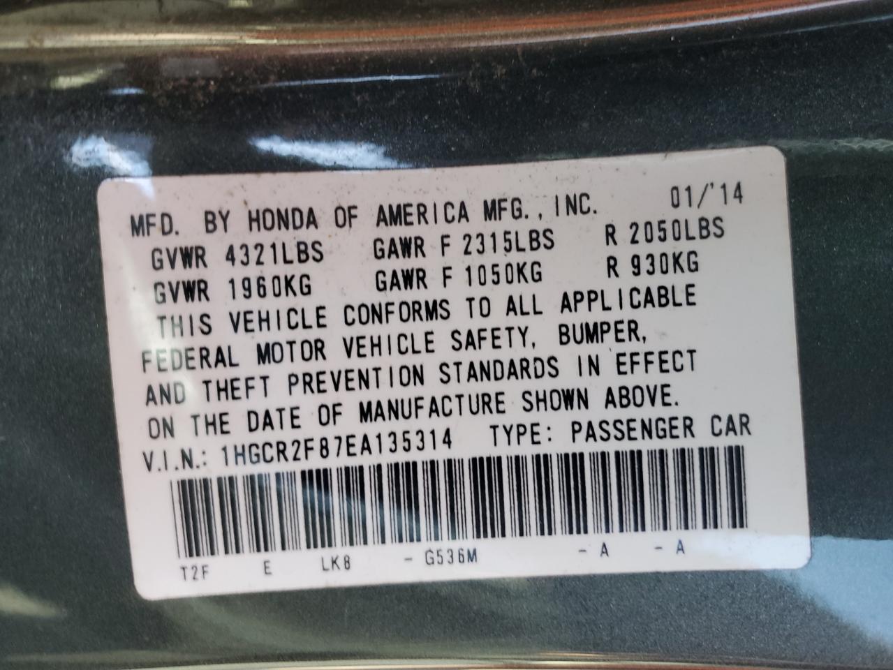 2014 Honda Accord - Image 12