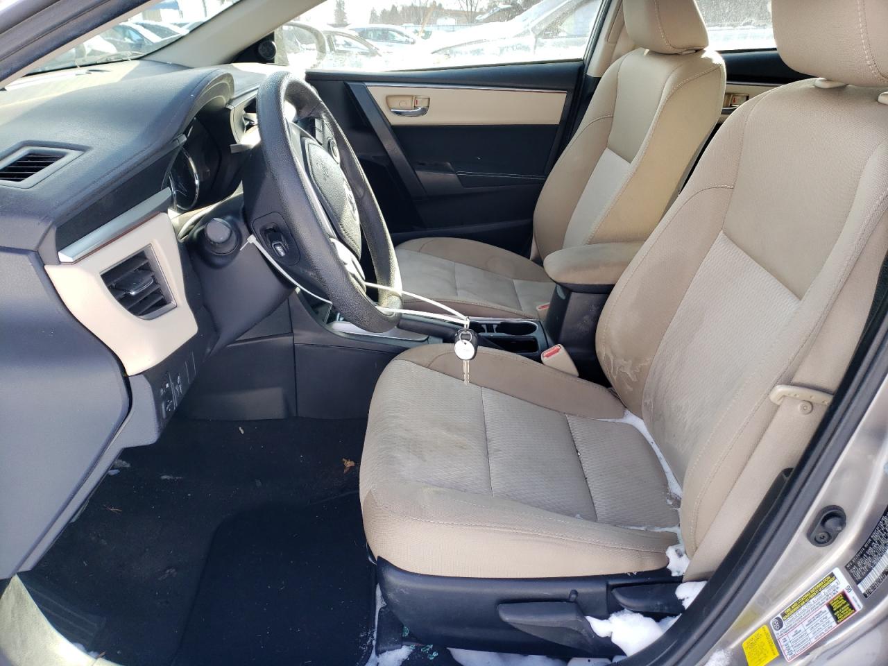 2016 Toyota Corolla L VIN: 2T1BURHE1GC498257 Lot: 87393494