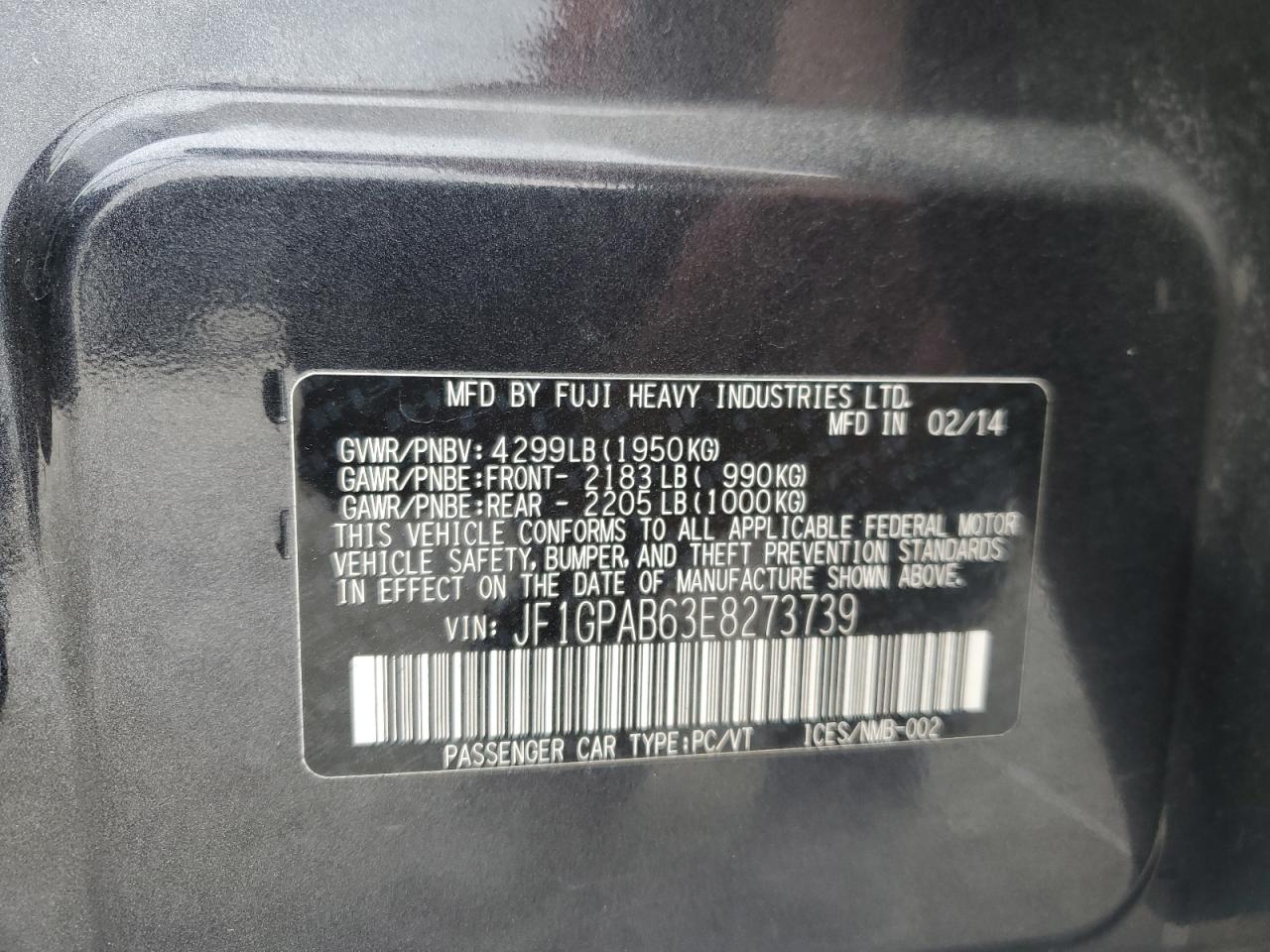 2014 Subaru Impreza - Image 14
