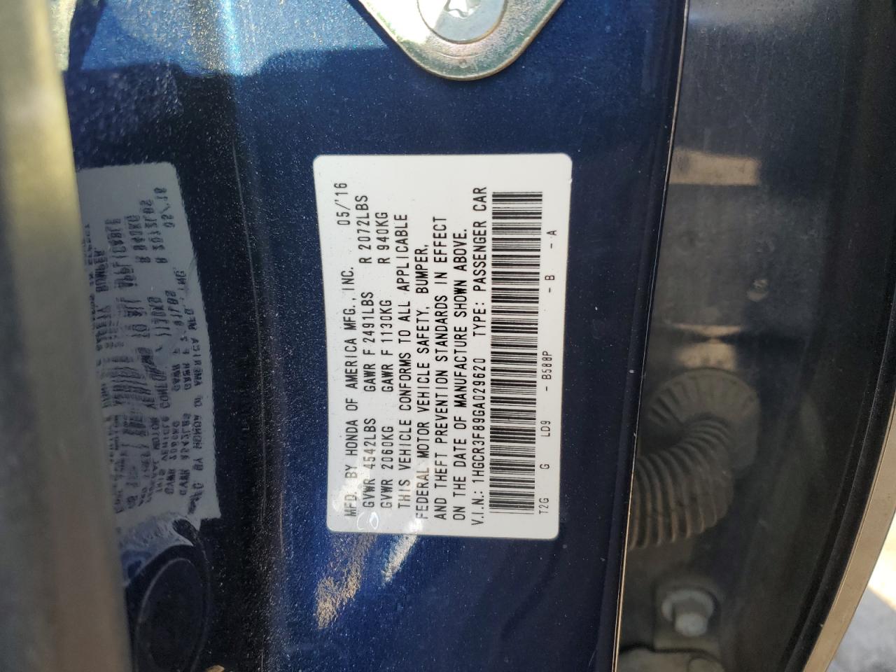 2016 Honda Accord - Image 13