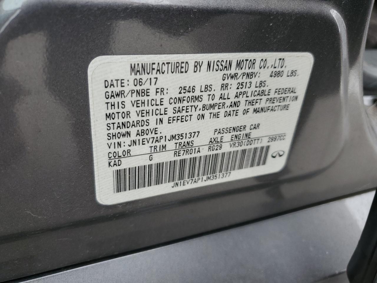2018 Infiniti Q50 - Image 14