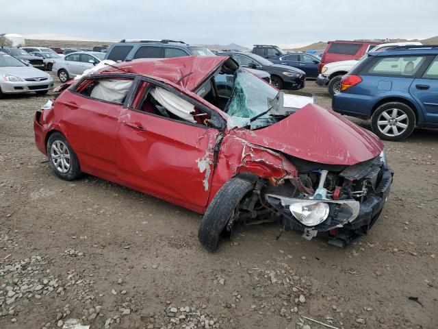 Седани HYUNDAI ACCENT 2014 Червоний