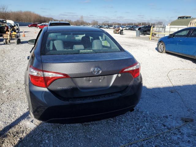  TOYOTA COROLLA 2016 Gray