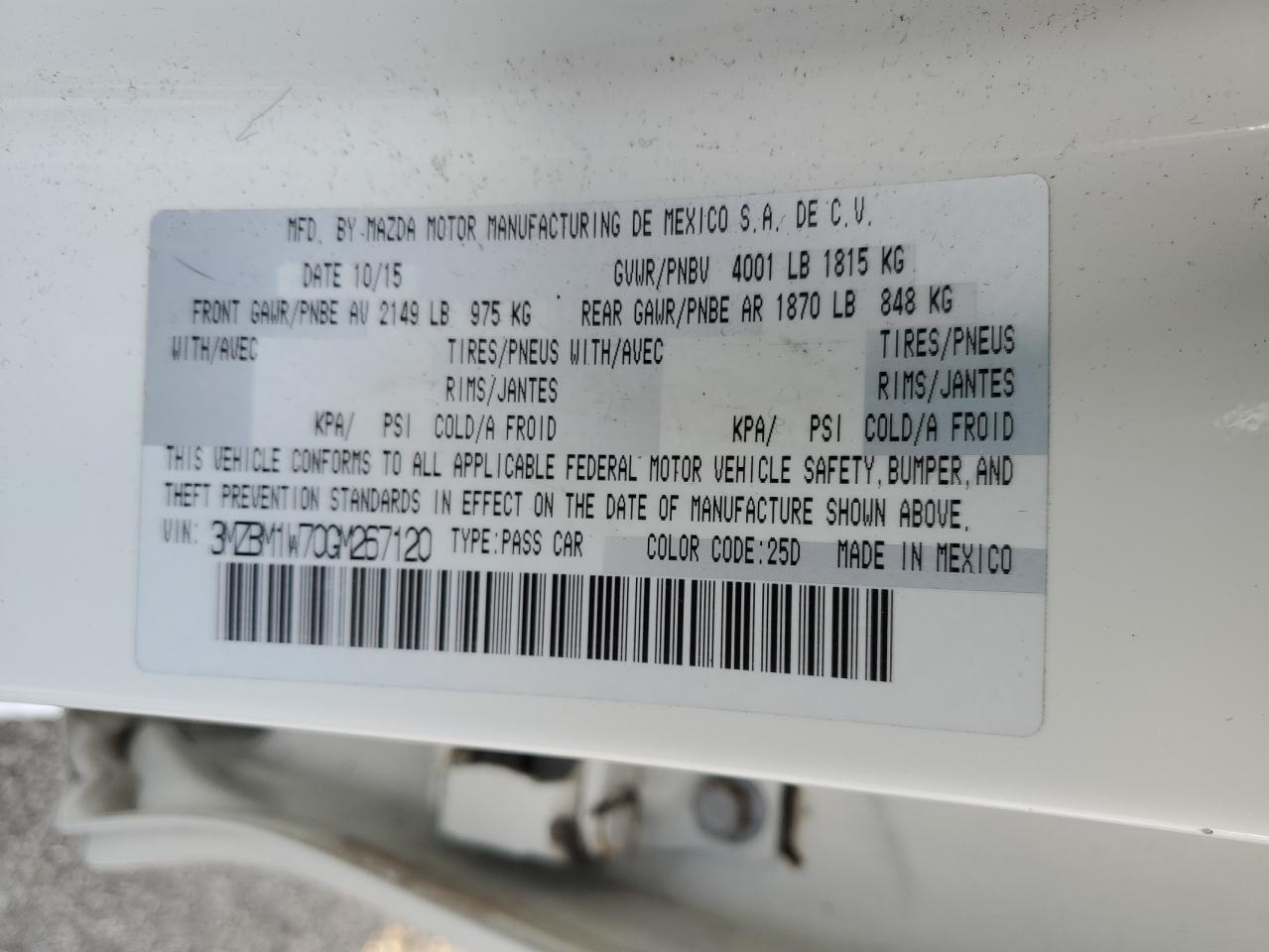 2016 Mazda 3 - Image 12