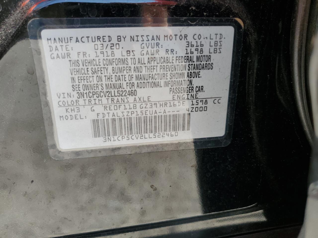 2020 Nissan Kicks - Image 13