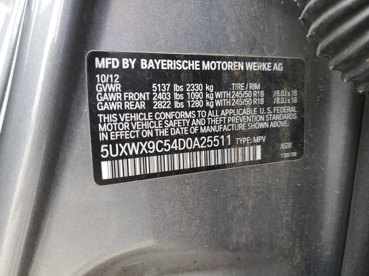 2013 BMW X3 - Image 13