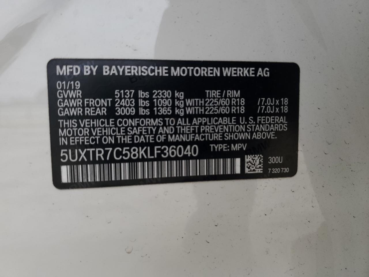 2019 BMW X3 - Image 12