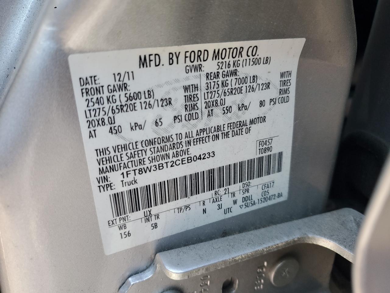 2012 Ford F350 - Image 13