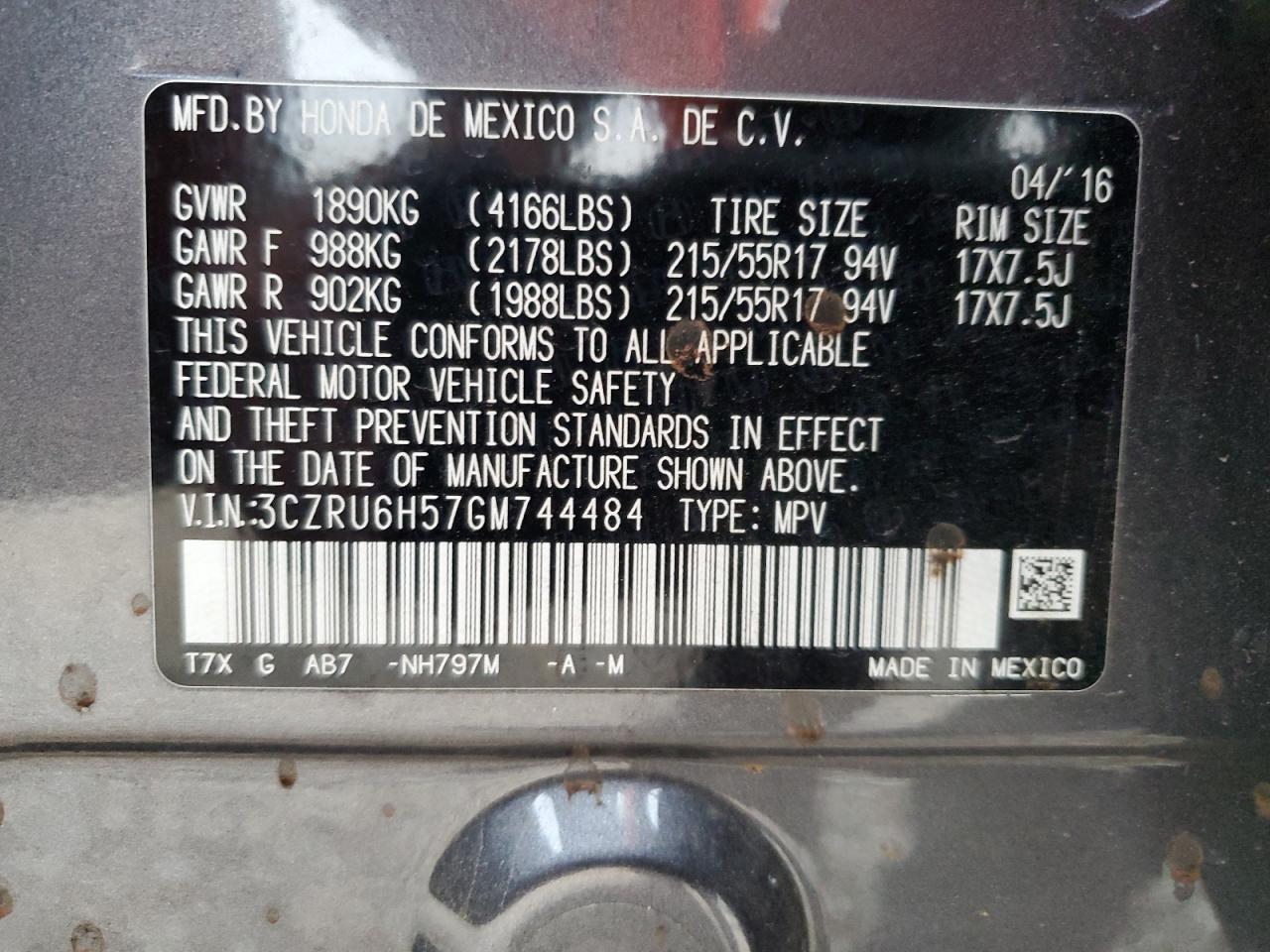 2016 Honda HR-V - Image 14
