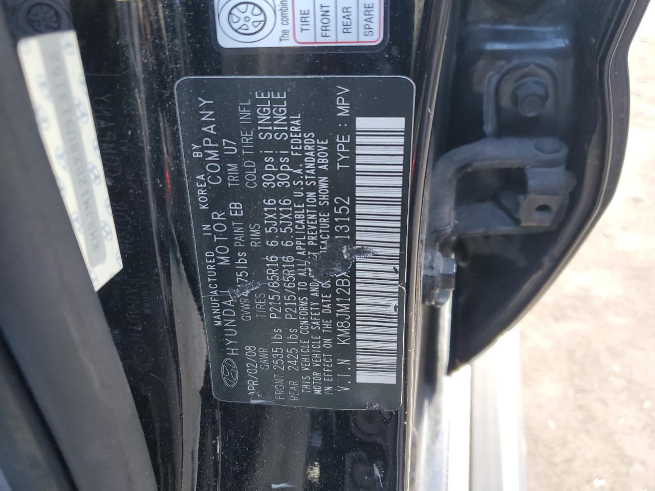 2008 Hyundai Tucson - Image 12