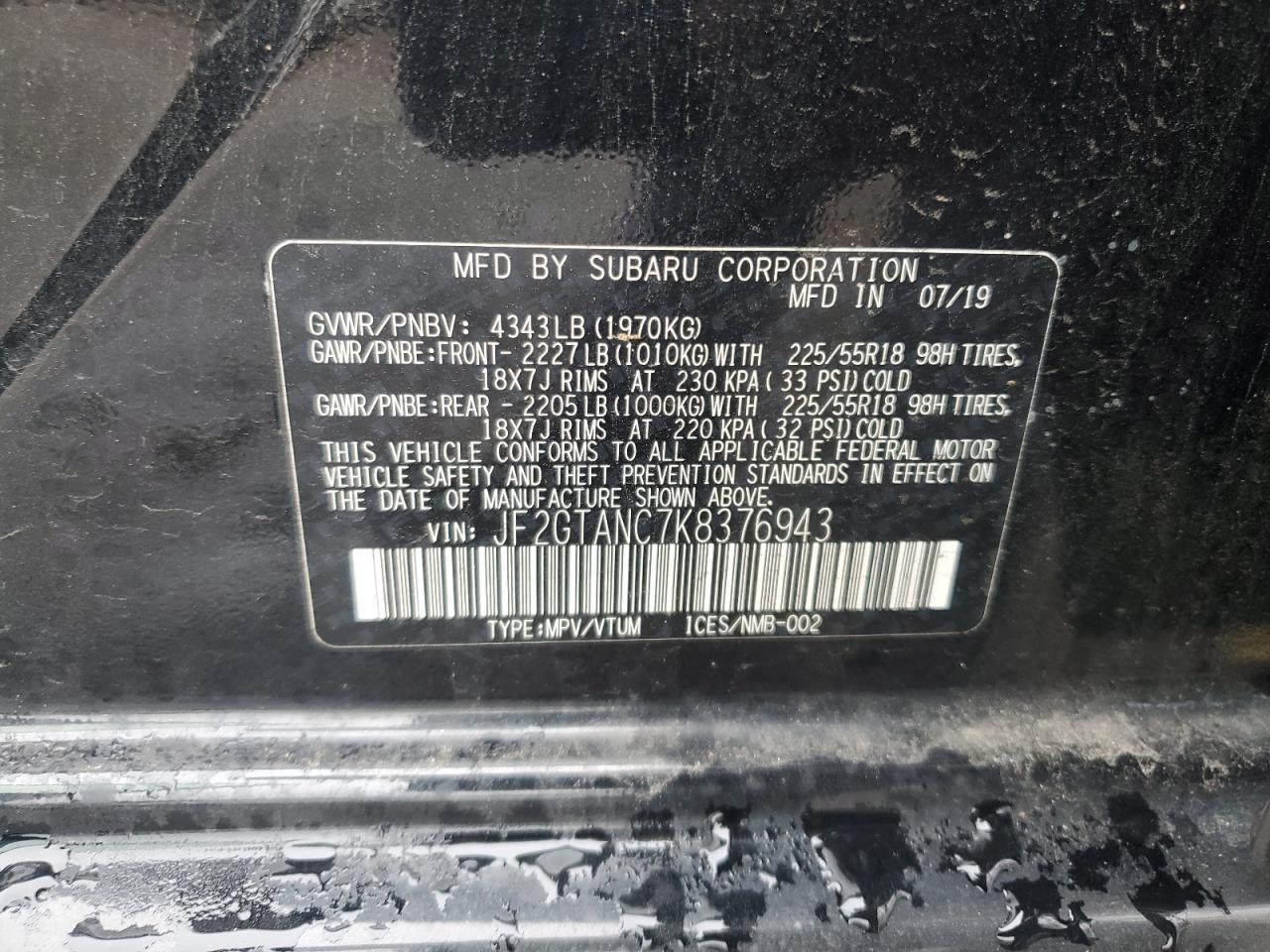 2019 Subaru XV - Image 12