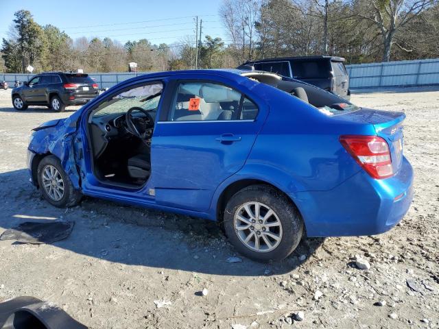  CHEVROLET SONIC 2018 Blue