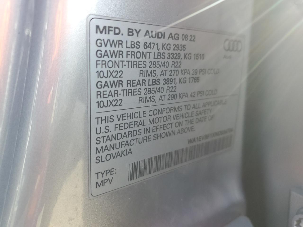 2022 Audi Q8 - Image 13