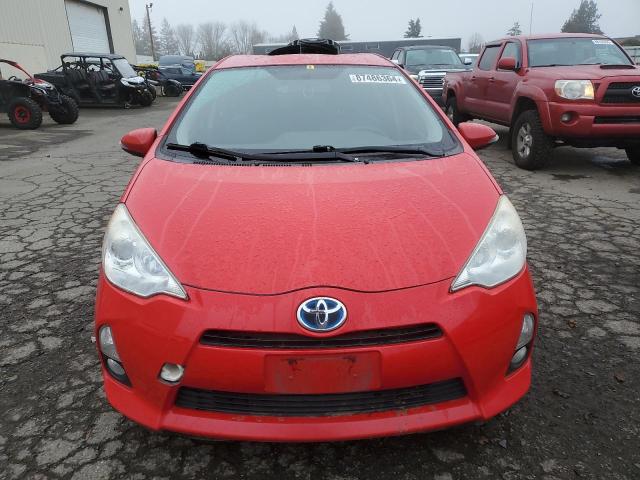  TOYOTA PRIUS 2012 Красный