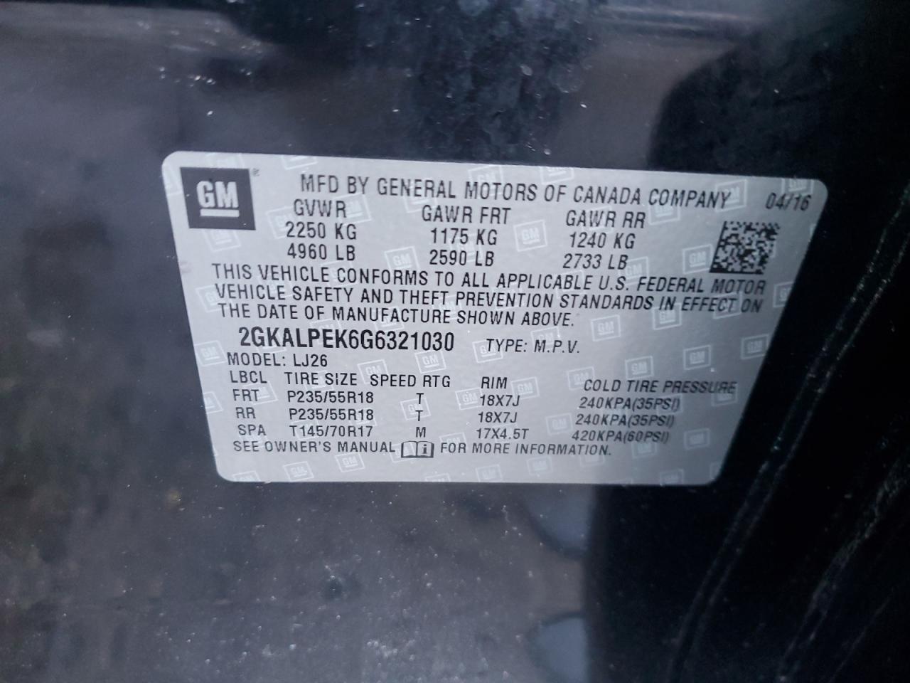 2016 GMC Terrain - Image 15