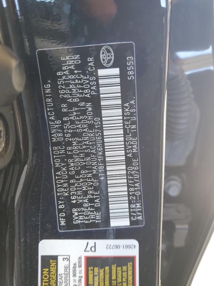 2017 Toyota Camry - Image 12