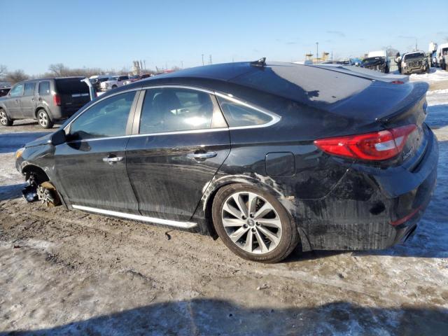 Sedans HYUNDAI SONATA 2016 Black