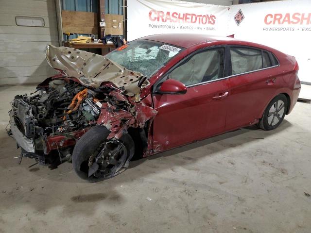  HYUNDAI IONIQ 2019 Burgundy