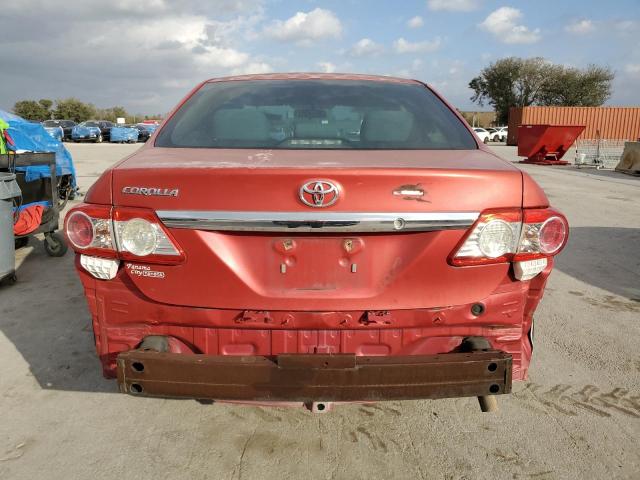  TOYOTA COROLLA 2013 Red