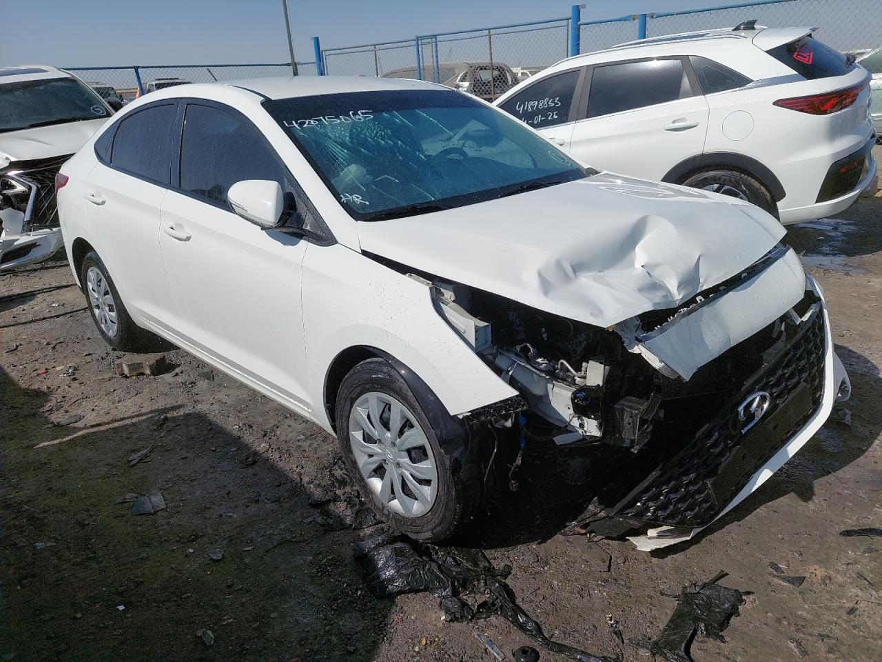 MALC741C7PM340304 - 2023 HYUNDAI ACCENT - #42075065