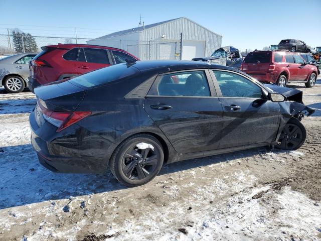  HYUNDAI ELANTRA 2021 Чорний