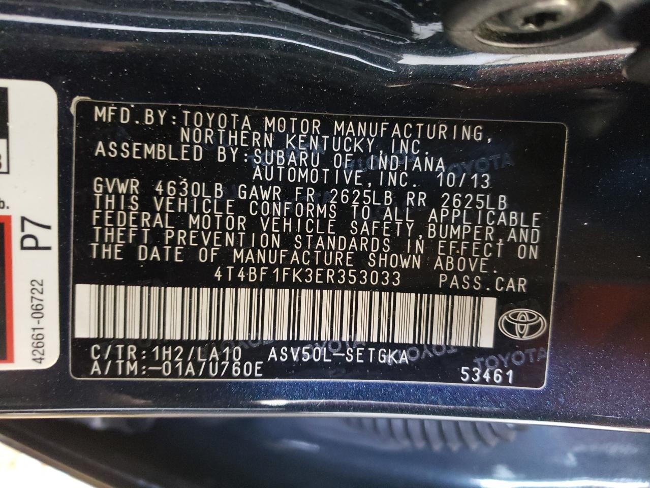 2014 Toyota Camry - Image 12