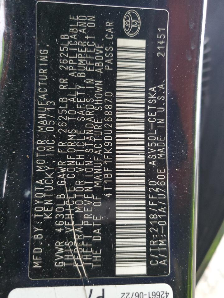 2013 Toyota Camry - Image 14