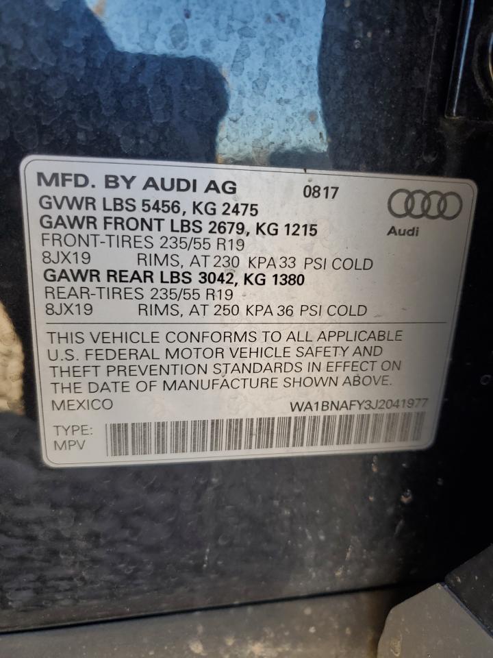 WA1BNAFY3J2041977 2018 AUDI Q5 - Image 13