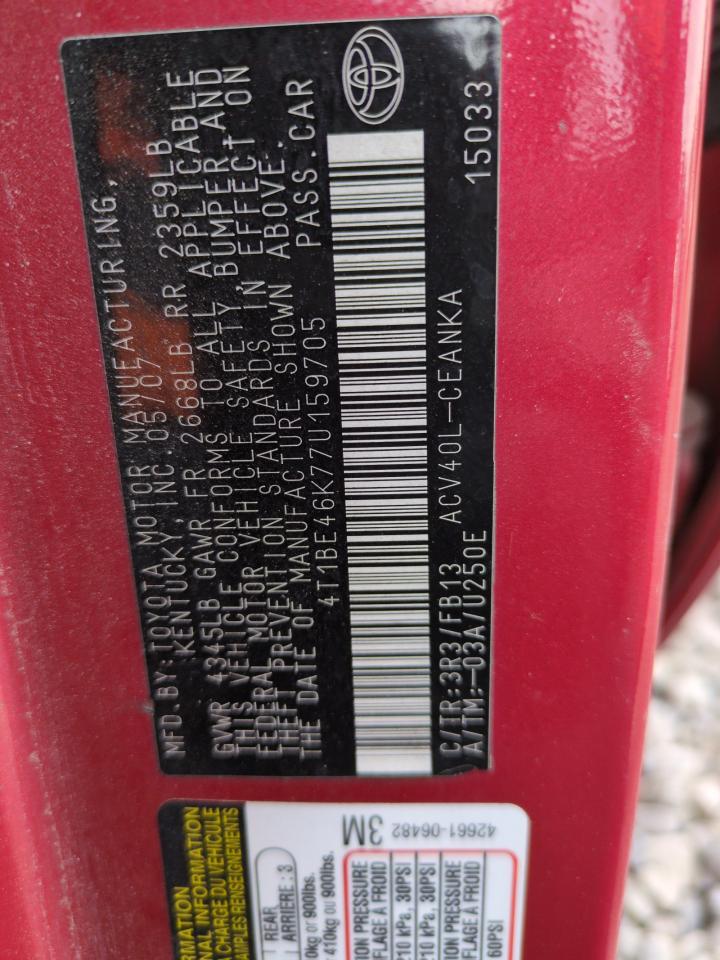 2007 Toyota Camry - Image 12