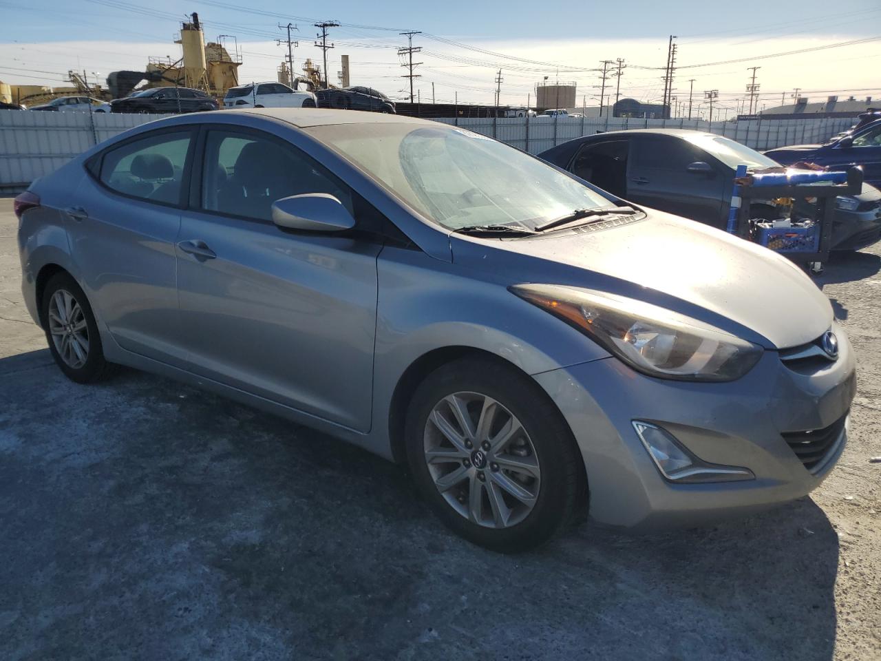 VIN 5NPDH4AE3FH571490 2015 HYUNDAI ELANTRA no.4