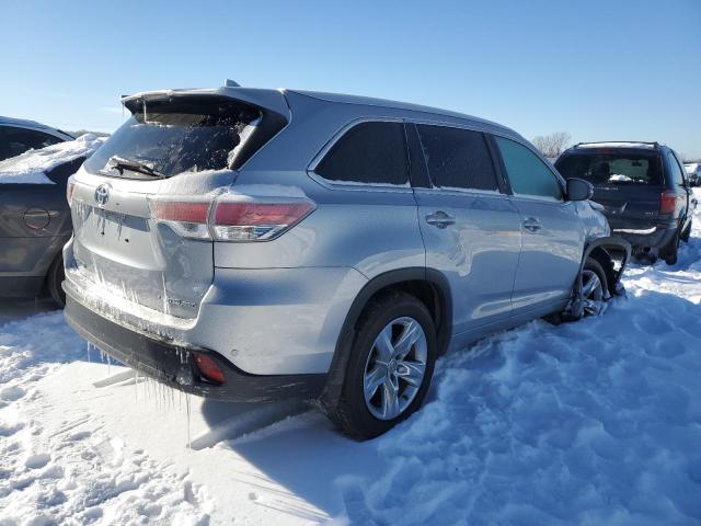 Паркетники TOYOTA HIGHLANDER 2015 Серебристый