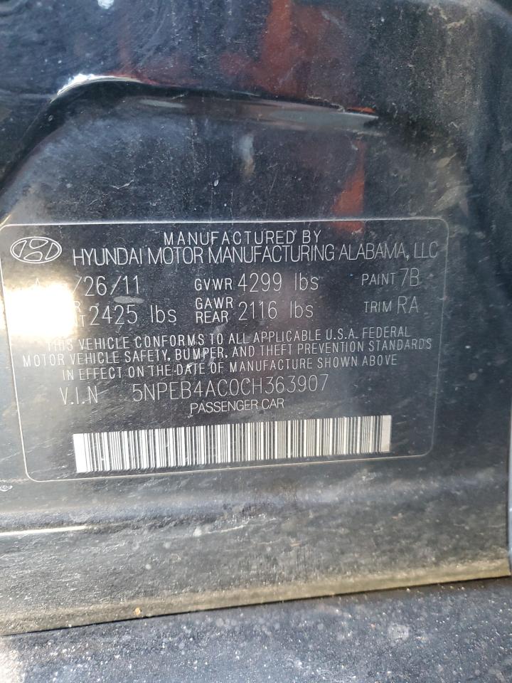 2012 Hyundai Sonata - Image 13