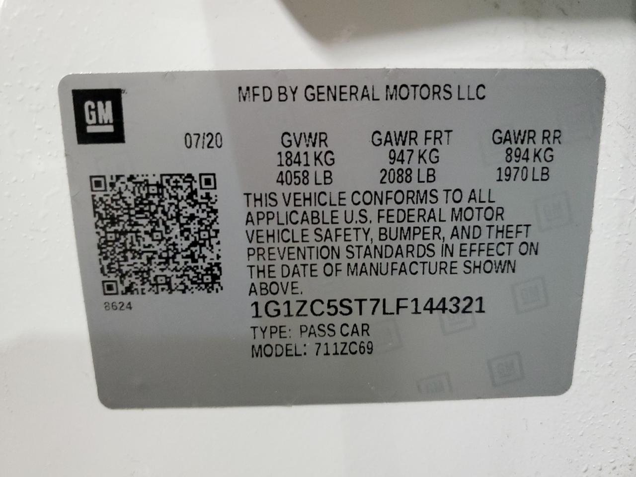 2020 Chevrolet Malibu - Image 12