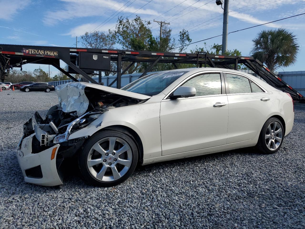 VIN 1G6AB5RAXE0168410 2014 CADILLAC ATS no.1