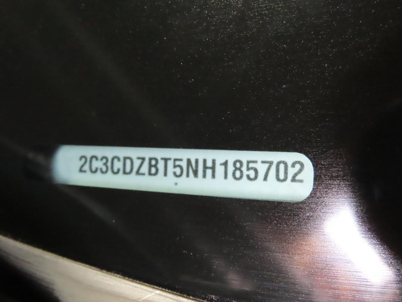 VIN 2C3CDZBT5NH185702 2022 DODGE CHALLENGER no.10