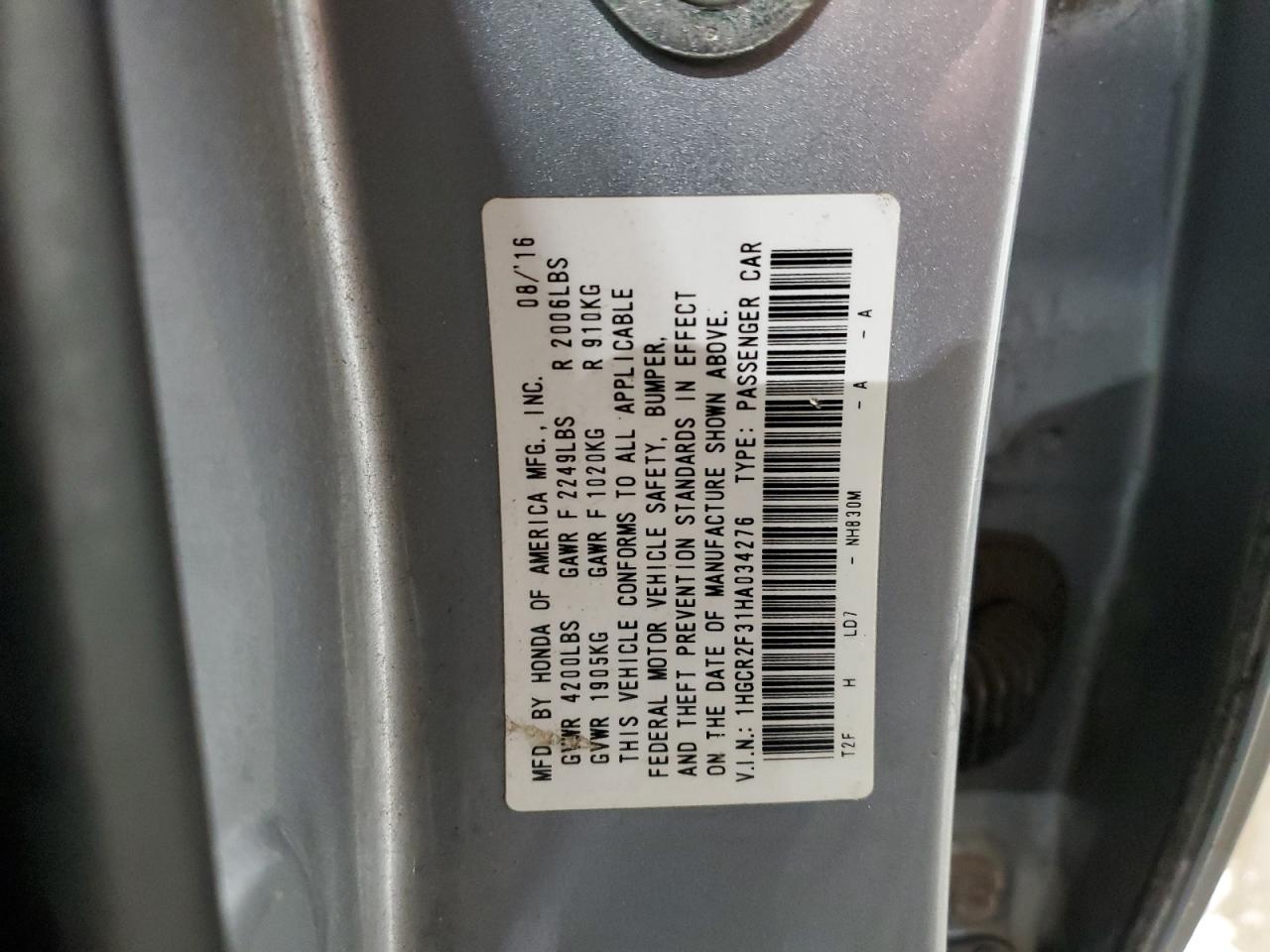 2017 Honda Accord - Image 12