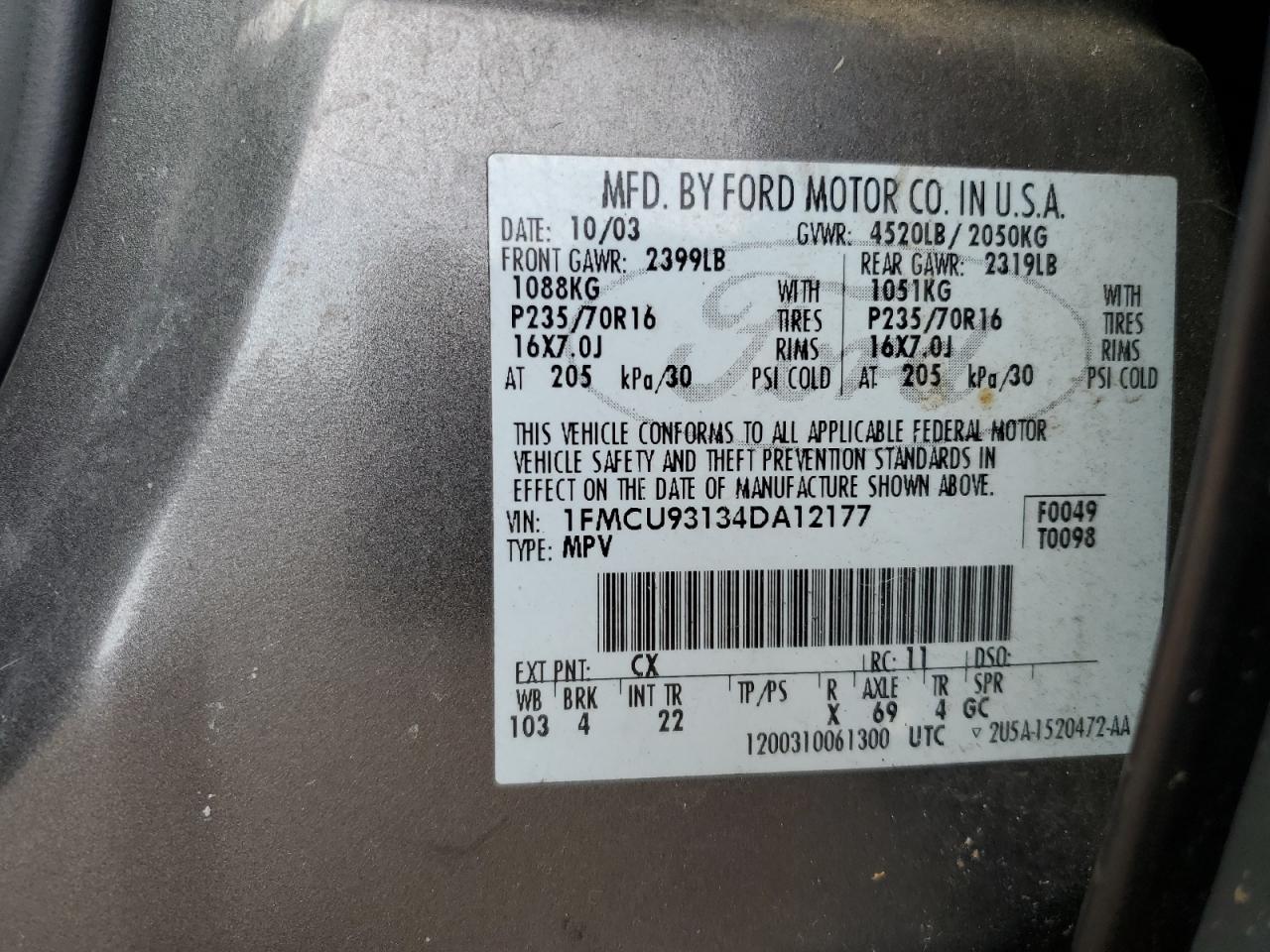 2004 Ford Escape - Image 13