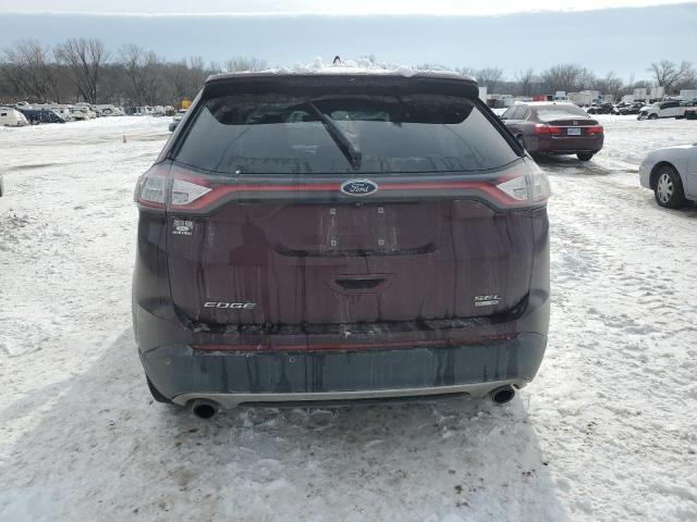  FORD EDGE 2018 Бургунди