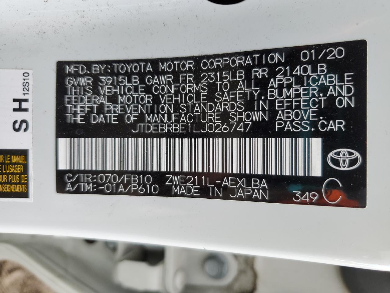 2020 Toyota Corolla - Image 14