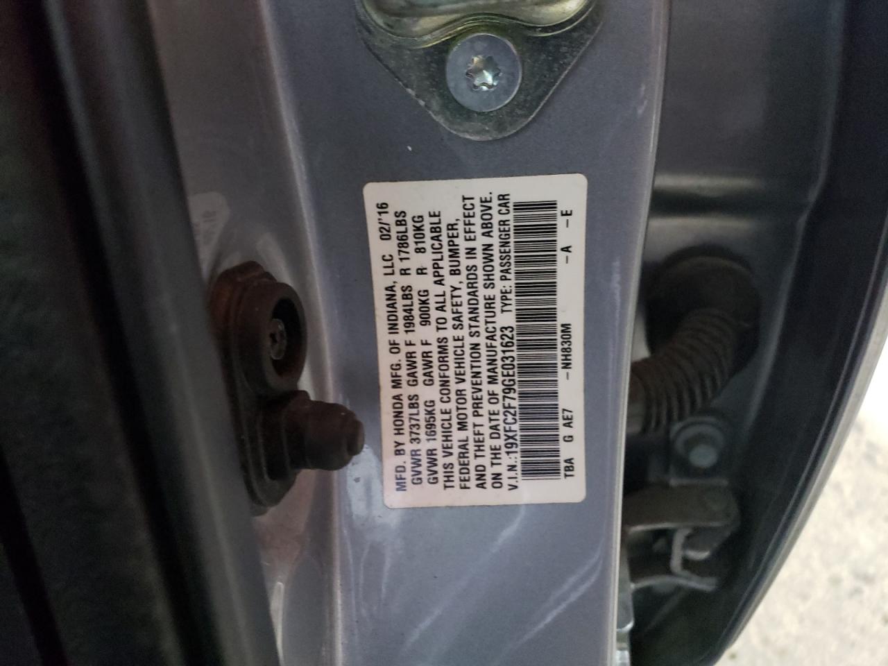 2016 Honda Civic - Image 14