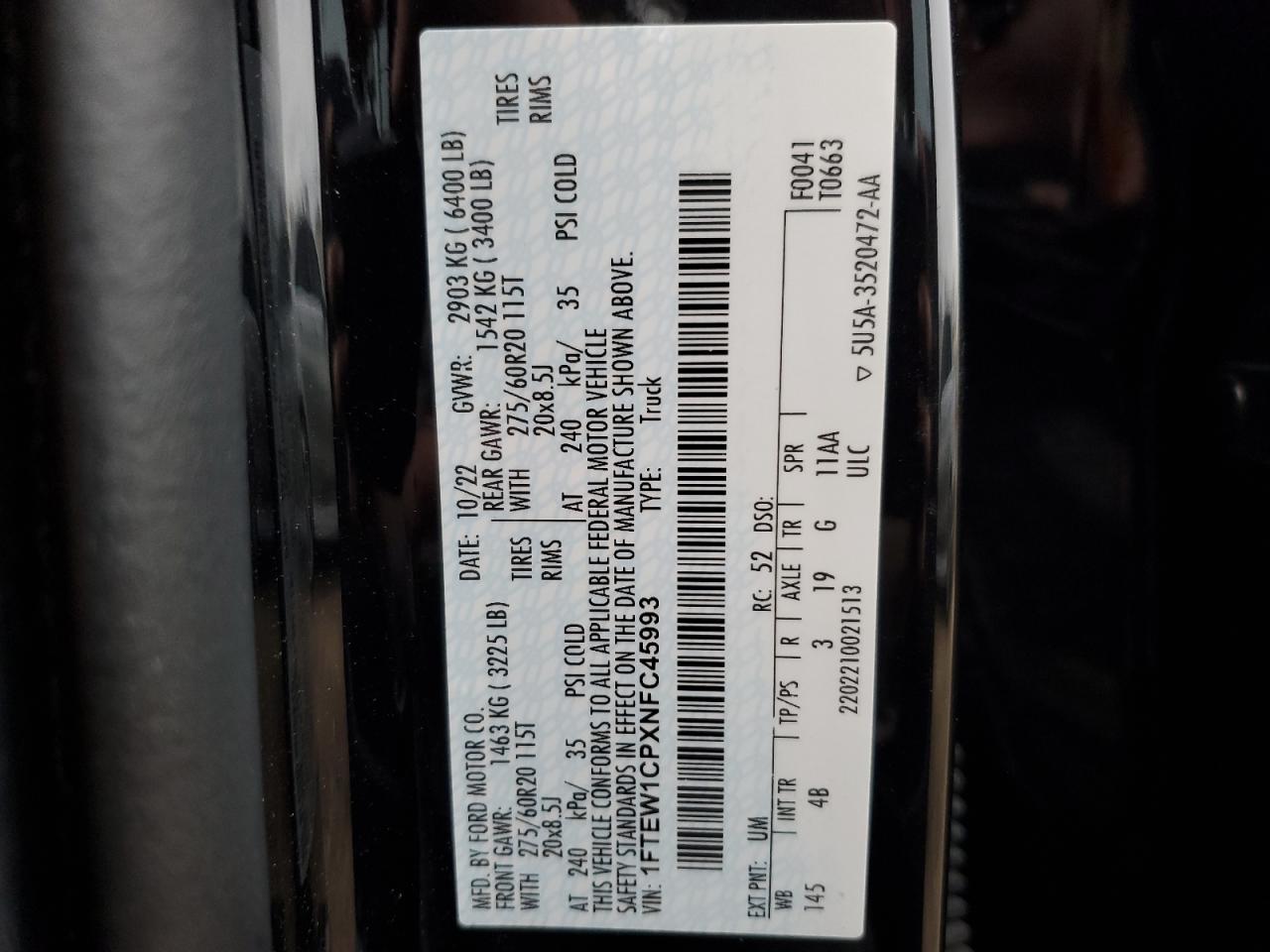 2022 Ford F-150 - Image 13