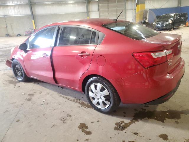  KIA RIO 2014 Red