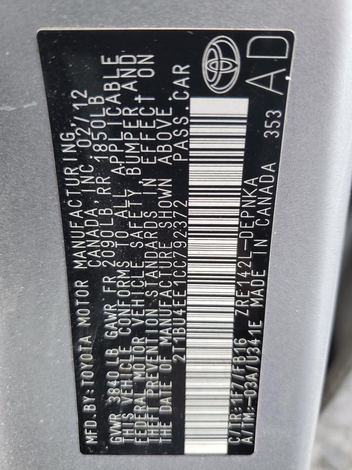 2012 Toyota Corolla - Image 12