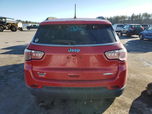  JEEP COMPASS 2018 Червоний