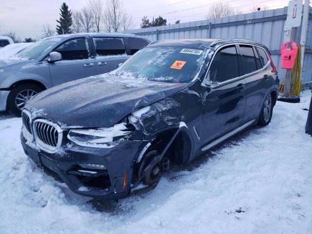 2020 BMW X3 XDRIVE30I for sale at Copart ON - TORONTO